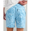 image:imageHUK Mens Airweight Short Lightweight UPF 30 Performance Fishing Short with Recycled Polyester and Stretch FabricKc Print  Cerulean