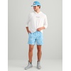 image:imageHUK Mens Airweight Short Lightweight UPF 30 Performance Fishing Short with Recycled Polyester and Stretch FabricKc Print  Cerulean