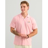 image:imageHUK Mens Camp Shirt UPF 30 Quick Dry Buttonup with 4Way Stretch and Cotton Blend FabricShrimp Pink