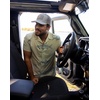 image:imageHUK Mens Camp Shirt UPF 30 Quick Dry Buttonup with 4Way Stretch and Cotton Blend FabricSpanish Moss