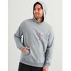 image:imageHUK Mens Edisto Terry Hoodie Soft Terry Cloth Pullover Lightweight Casual Fishing HoodieBorn Wave  Heather Grey