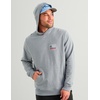 image:imageHUK Mens Edisto Terry Hoodie Soft Terry Cloth Pullover Lightweight Casual Fishing HoodieBorn Wave  Heather Grey