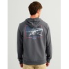 image:imageHUK Mens Edisto Terry Hoodie Soft Terry Cloth Pullover Lightweight Casual Fishing HoodieDark Shadow