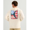 image:imageHUK Mens Edisto Terry Hoodie Soft Terry Cloth Pullover Lightweight Casual Fishing HoodieEgret