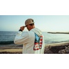 image:imageHUK Mens Edisto Terry Hoodie Soft Terry Cloth Pullover Lightweight Casual Fishing HoodieEgret