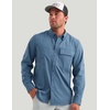 image:imageHUK Mens Icon Button Down ShirtStormy Blue