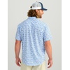image:imageHUK Mens Kona Pattern Short Sleeve Fishing Button Down ShirtFresh Salmon