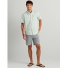 image:imageHUK Mens Kona Pattern Short Sleeve Fishing Button Down ShirtHeron Blue