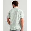 image:imageHUK Mens Kona Pattern Short Sleeve Fishing Button Down ShirtHeron Blue