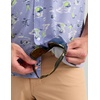 image:imageHUK Mens Kona Pattern Short Sleeve Fishing Button Down ShirtLightning Sky Space Palm