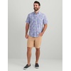 image:imageHUK Mens Kona Pattern Short Sleeve Fishing Button Down ShirtLightning Sky Space Palm