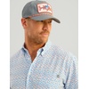 image:imageHUK Mens Kona Pattern Short Sleeve Fishing Button Down ShirtOcean Blue 20