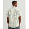 image:imageHUK Mens Kona Pattern Short Sleeve Fishing Button Down ShirtOyster Grey