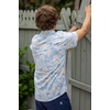 image:imageHUK Mens Kona Pattern Short Sleeve Fishing Button Down ShirtOyster Grey