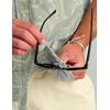 image:imageHUK Mens Kona Pattern Short Sleeve Fishing Button Down ShirtSilver Blue 2