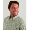 image:imageHUK Mens Kona Pattern Short Sleeve Fishing Button Down ShirtSilver Blue 2