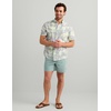 image:imageHUK Mens Kona Pattern Short Sleeve Fishing Button Down ShirtSilver Blue