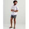 image:imageHUK Mens Kona Pattern Short Sleeve Fishing Button Down ShirtWhite8