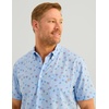 image:imageHUK Mens Kona Pattern Short Sleeve Fishing Button Down ShirtWindsurfer