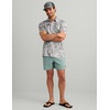 image:imageHUK Mens Pursuit Pattern Performance Short Sleeve Polo ShirtKc  Sharkskin