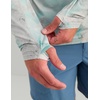 image:imageHUK Mens Watershed Long Sleeve Crew UPF 50 Moisture Wicking Fishing Shirt with Breathable Stretch FabricMineral Blue