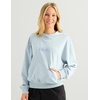 image:imageHUK Womens Edisto Terry Hoodie Lightweight Terry Cloth Pullover Casual Coastal Fishing Hoodie for WomenHeron Blue