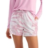 image:imageHUK Womens Pursuit Printed Volley QuickDry Fishing ShortsOleander