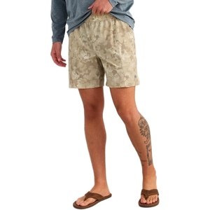 image:imageHUK Mens Airweight Short Lightweight UPF 30 Performance Fishing Short with Recycled Polyester and Stretch FabricKc Print  River Rock