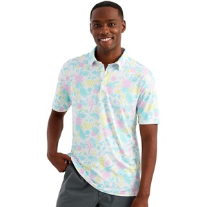 image:imageHUK Mens Pursuit Pattern Performance Short Sleeve Polo ShirtWhite 70