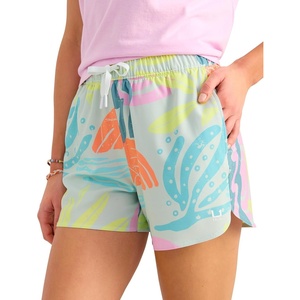 image:imageHUK Womens Pursuit Printed Volley QuickDry Fishing ShortsPale Algae