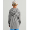 image:imageHUK Kids Icon Hoodie Fishing Shirt With Sun Protection for KidsSharkskin