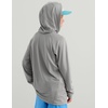 image:imageHUK Kids Icon Hoodie Fishing Shirt With Sun Protection for KidsSharkskin