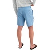 image:imageHUK Mens Andros Short Lightweight Stretch Fishing Short with UPF 30 and Multiple Zipper PocketsBlue Shadow
