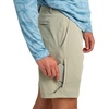 image:imageHUK Mens Andros Short Lightweight Stretch Fishing Short with UPF 30 and Multiple Zipper PocketsSeagrass