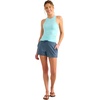 image:imageHUK Womens Bayside Short High Rise Stretch Short with Double Waistband and 3 InseamVintage Indgo Heather