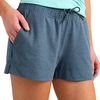 image:imageHUK Womens Bayside Short High Rise Stretch Short with Double Waistband and 3 InseamVintage Indgo Heather