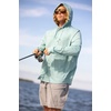 image:imageHUK mens Watershed Hooded Shirt Upf 50 Performance Sun Hoodie With Moisture Management and Stretch FabricMineral Blue Heather
