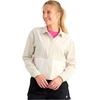 image:imageHUK womens Waveline Shacket Upf 50 Stretch Fishing Shirt Jacket With Ventilation and Zipper PocketsSilver Birch