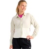 image:imageHUK womens Waveline Shacket Upf 50 Stretch Fishing Shirt Jacket With Ventilation and Zipper PocketsSilver Birch