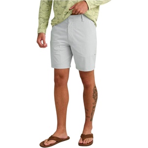 image:imageHUK Mens Andros Short Lightweight Stretch Fishing Short with UPF 30 and Multiple Zipper PocketsSeagull