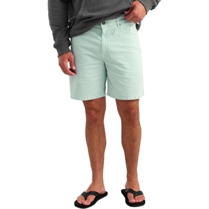 image:imageHUK Mens Rivercamp Short 8 Inseam Lightweight Cotton Canvas Short with Stretch and Pocket Knife ReinforcementHeron Blue