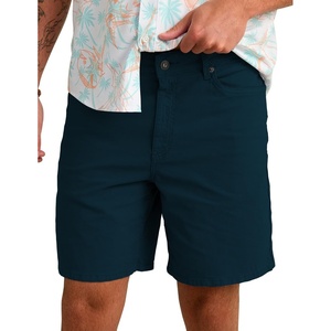 image:imageHUK Mens Rivercamp Short 8 Inseam Lightweight Cotton Canvas Short with Stretch and Pocket Knife ReinforcementSea Storm
