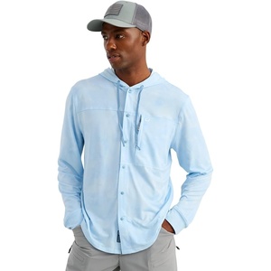 image:imageHUK mens Watershed Hooded Shirt Upf 50 Performance Sun Hoodie With Moisture Management and Stretch FabricCoastal Drift