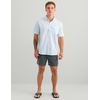 image:imageHUK Mens Chatham Short Sleeve Shirt UPF 30 Textured ButtonDown Fishing Shirt with Chest Pocket and CollarSeersucker  Cerulean
