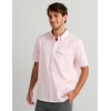 image:imageHUK Mens Chatham Short Sleeve Shirt UPF 30 Textured ButtonDown Fishing Shirt with Chest Pocket and CollarSeersucker  Oleander
