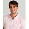 image:imageHUK Mens Chatham Short Sleeve Shirt UPF 30 Textured ButtonDown Fishing Shirt with Chest Pocket and CollarSeersucker  Oleander