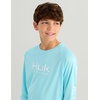 image:imageHUK Kids Pursuit Solid Long Sleeve Fishing Shirt for KidsCaicos
