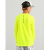image:imageHUK Kids Pursuit Solid Long Sleeve Fishing Shirt for KidsNeon Yellow