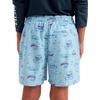 image:imageHUK Kids Pursuit Volley Pattern QuickDry Shorts for KidsCerulean