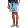 image:imageHUK Kids Pursuit Volley Pattern QuickDry Shorts for KidsCerulean